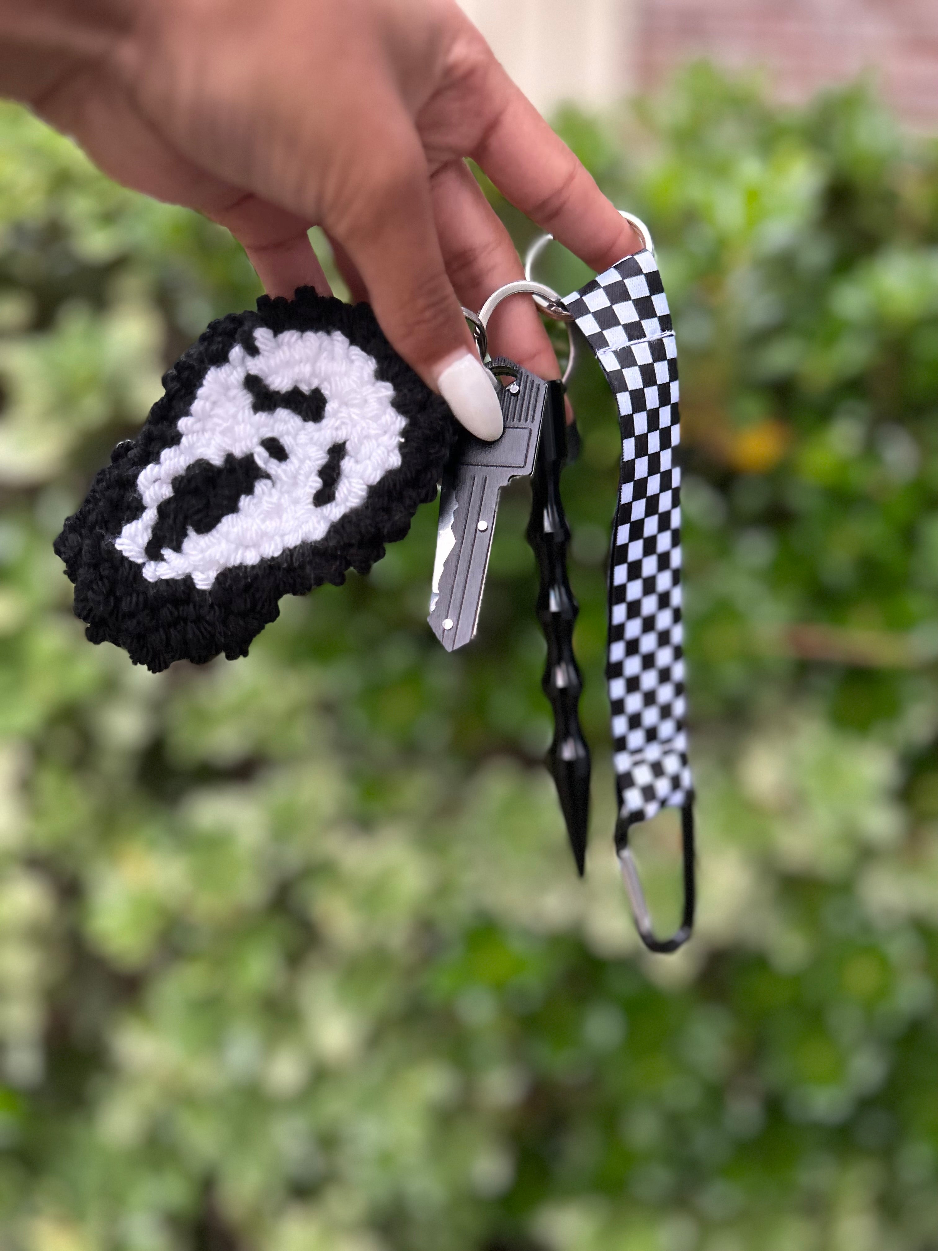Protective Ghostface Keychain