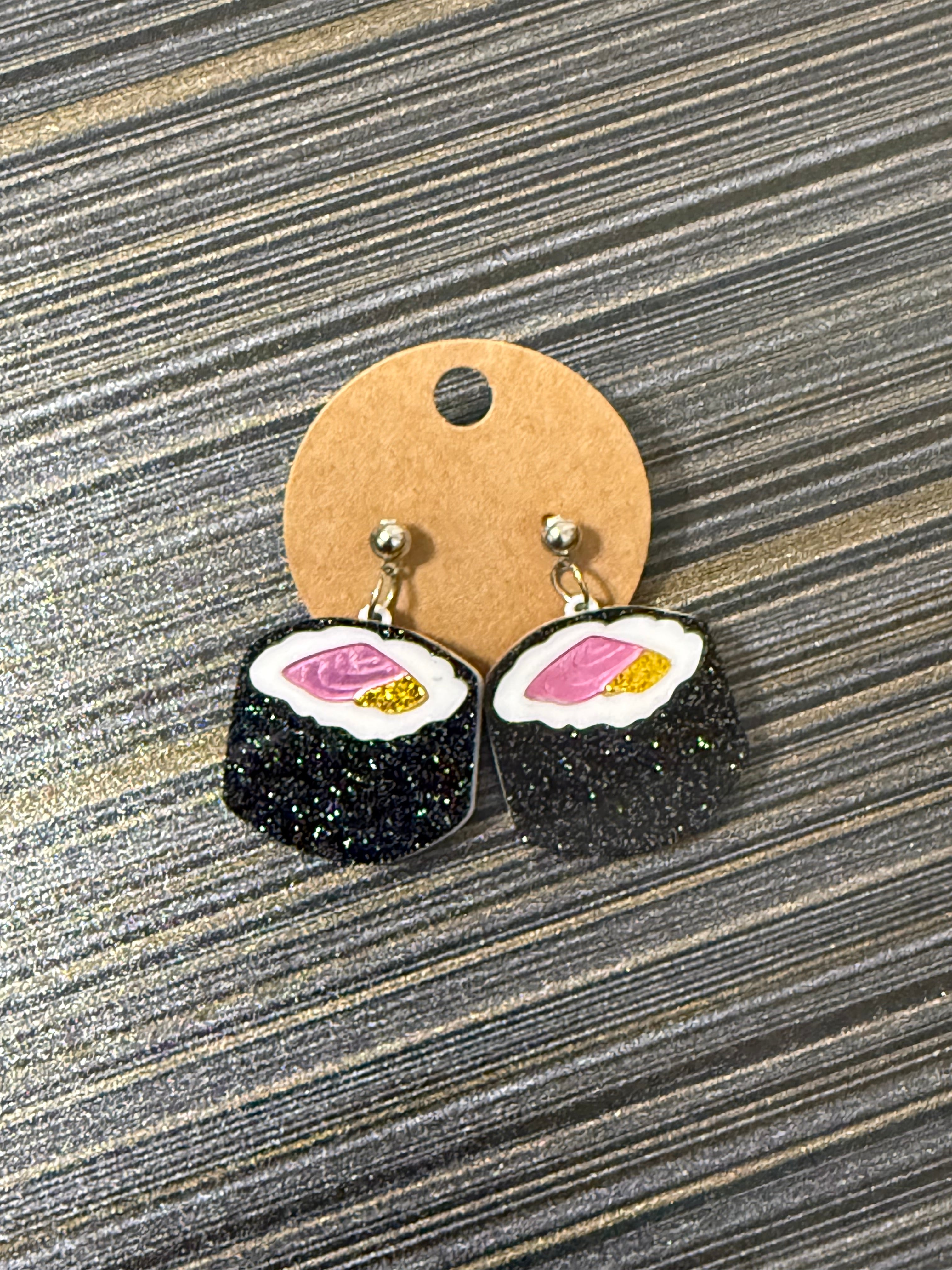 Sushi Earrings