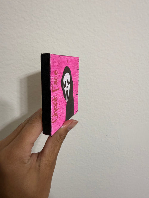 Mini Ghostface painting